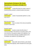 Semmelweis Entrance &lpar;N&rpar; Exam Questions & Answers &lpar;Grade A&plus;&rpar;&period;docx&NewLine;&NewLine;Semmelweis Entrance &lpar;N&rpar; Exam Questions & Answers &lpar;Grade A&plus;&rpar;&period;docx&NewLine;&NewLine;