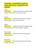 Chemistry - semmelweis entrance exam practice prt 1 questions and answers&period;docx&NewLine;&NewLine;