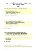 A&P 1 101 Module 4 &lpar;Graded A&plus;&rpar; Skeletal System Test &ndash; Portage Learning