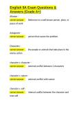 English 9A Exam Questions & Answers &lpar;Grade A&plus;&rpar;&period;docx&NewLine;&NewLine;