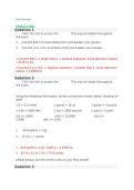 Chem 103 Module 1 to 6 Exam Answers &ndash; Portage Learning&NewLine;