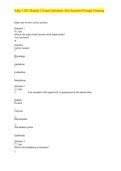 A&P 1 101 Module 1 Exam Questions and Answers &ndash; Portage Learning