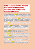 TFM 08 Full Exam Bank 2025&sol;2026 &lpar;LATEST VERSION&rpar;&colon; 100&percnt; Verified Answers & Real Test Questions