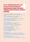  Full Test Bank&colon; NR 547  CEA Pre-Clinical Diagnostic &lpar;2025&rpar; w&sol; Correct Answers&vert;&vert;Brand New Exam &vert;&vert;ALready Passed A&plus; PRACTICE TEST