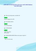 ATR72-600 SYSTEMS Questions and Answers with Verified Solutions &vert;&NewLine;Latest 2026 Update