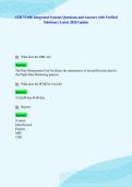 ATR 72-600 Integrated Systems Questions and Answers with Verified&NewLine;Solutions &vert; Latest 2026 Update