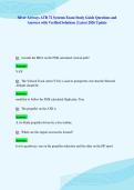 Silver Airways ATR 72 Systems Exam Study Guide Questions and&NewLine;Answers with Verified Solutions &vert; Latest 2026 Update