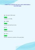 Avionics Exam 2 Questions and Answers with Verified Solutions &vert;&NewLine;Latest 2026 Update
