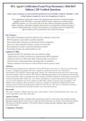 NFLPA Agent Certification Assessment 2026-2027 QUESTIONS AND ANSWERS ALREADY GRADED A&plus;&period; 100&percnt;&NewLine;Verified Solutions &vert; Updated Per Latest CBA & Regulations &vert; Graded A&plus;