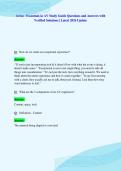 Avixa - Essentials in AV Study Guide Questions and Answers with&NewLine;Verified Solutions &vert; Latest 2026 Update