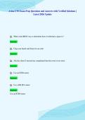 Avixa CTS Exam Prep Questions and Answers with Verified Solutions &vert;&NewLine;Latest 2026 Update