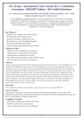 ICC Exams - International Code Council &lpar;ICC&rpar; Certification&NewLine;Assessment - 2026&sol;2027 Edition - 250 Verified Questions