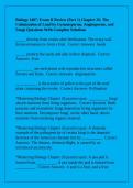 Biology 1407&colon; Exam II Review &lpar;Part 1&rpar; Chapter 26&colon; The Colonization of Land by Gymnosperms&comma; Angiosperms&comma; and Fungi Questions With Complete Solutions