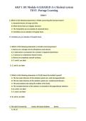 A&P 1 101 Module 4 &lpar;Graded A&plus;&rpar; Skeletal System Test &ndash; Portage Learning&NewLine;