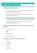NREMT Practice Exam 2026 &vert; Most Tested Questions & Verified&NewLine;Answers &vert; Latest Update &vert; Graded A&plus;