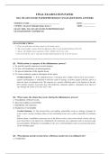 NSG 530 ADVANCED PATHOPHYSIOLOGY 2026 COMPLETE EXAM QUESTIONS AND ANSWERS 100&percnt; VERIFIED A&plus; GRADE ASSURED&excl;&excl;&excl;&excl;&excl;&excl;NEW LATEST UPDATE&excl;&excl;&excl;&excl;&excl;