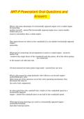 AMT-P Powerplant Oral Exam Review