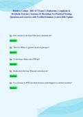 Hondros College - BIO 117 Exam 2 &vert; Endocrine&comma; Lymphatic &&NewLine;Metabolic Systems &vert; Anatomy & Physiology for Practical Nursing&NewLine;Questions and Answers with Verified Solutions &vert; Latest 2026 Update&NewLine;