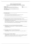 NURS 6521 ADVANCED  PHARMACOLOGY 2026 COMPLETE EXAM QUESTIONS AND ANSWERS 100&percnt; VERIFIED A&plus; GRADE ASSURED&excl;&excl;&excl;&excl;&excl; NEW LATEST UPDATE &excl;&excl;&excl;&excl;&excl;