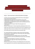 WGU D413 Telecommunications Wireless Communications OA V1 V2 Actual Exam 2026&sol;2027 &vert; Questions and Answers with Detailed Rationales &vert; Pass Guaranteed &ndash; A&plus; Graded&NewLine;&NewLine;
