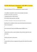 ECON 102 Exam 2 Questions with 100&percnt; Correct&NewLine;Answers