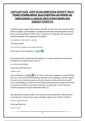 CDIP STUDY GUIDE -CERTIFIED DOCUMENTATION INTEGRITY PRACTITIONER &vert;COMPREHENSIVE EXAM QUESTIONS AND VERIFIED ANSWERS&vert;GRADED A&plus;&vert;PASS ON FIRST ATTEMPT&vert;BRAND NEW 2026&sol;2027 UPDATE&excl;&excl;&excl;&excl;&excl;