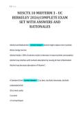NUSCTX 10 MIDTERM 3 - UC&NewLine;BERKELEY 2026&vert;COMPLETE EXAM&NewLine;SET WITH ANSWERS AND&NewLine;RATIONALES