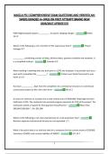NASCLA PSI &vert;COMPREHENSIVE EXAM QUESTIONS AND VERIFIED ANSWERS&vert;GRADED A&plus;&vert;PASS ON FIRST ATTEMPT&vert;BRAND NEW 2026&sol;2027 UPDATE&excl;&excl;&excl;&excl;&excl;
