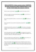 NASCLA ACCREDITED -JJ Johnson contractor seminar &vert;COMPREHENSIVE EXAM QUESTIONS AND VERIFIED ANSWERS&vert;GRADED A&plus;&vert;PASS ON FIRST ATTEMPT&vert;BRAND NEW 2026&sol;2027 UPDATE&excl;&excl;&excl;&excl;&excl;