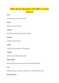 MDA Exam Questions with 100&percnt; Correct&NewLine;Answers