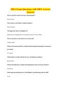 MDA Exam Questions with 100&percnt; Correct&NewLine;Answers