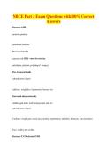 NBCE Part 3 Exam Questions with100&percnt; Correct&NewLine;Answers