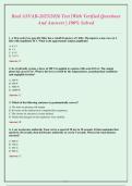 Real ASVAB-2025&sol;2026 Test &vert;With Verified Questions&NewLine;And Answers &vert; 100&percnt; Solved