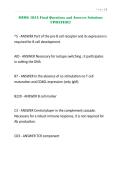 MIMG 185A Final Questions and Answers Solutions UPDATED&excl;&excl;&excl;&period;