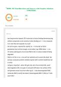 MIMG 185 Final Questions and Answers with Complete Solutions UPDATED&excl;&excl;&excl;&period;