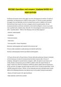 MCCQE1 Questions and answers &vert;Updated RATED A&plus;&vert; NEW EDITION
