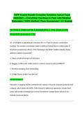 TCFP Exams Bundle with Complete Solutions Everything You Need to Pass Actual Exam 2026&sol;2027 &ndash; Real-Style Exam Questions &vert; 100&percnt; Correct Answers &vert; Firefighter Certification &vert; HazMat &vert; Rescue &vert; Apparatus &vert; Detailed Rationales &vert; Graded A&plus; Verified &vert; Pass Guar
