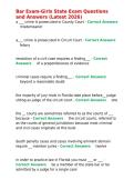 Bar Exam-Girls State Exam Questions and Answers &lpar;Latest 2026&rpar;&period;