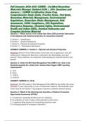 Fall Semester 2026&ndash;2027 CHMM &ndash; Certified Hazardous Materials Manager Updated 2026 &vert; 190&plus; Questions and Answers &vert; CHMM Certification Exam Prep&comma; Comprehensive Study Guide&comma; Practice Exam&comma; Test Bank&comma; Hazardous Materials Management&comma; Environmental Regulations&comma; 