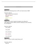 CST 8244 Final Exam &vert; Questions and Answers &vert; 2026 Update &vert; 100&percnt; Correct - Algonquin College&period;