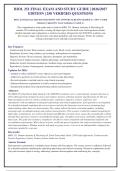 BIOL 251 Final Exam 2026-2027 QUESTIONS AND ANSWERS ALREADY GRADED A&plus;&period; 100&percnt; Verified&NewLine;Solutions &vert; Updated Per Latest Guidelines &vert; Graded A&plus;
