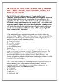NR 503 CHRONIC HEALTH EXAM 200 ACTUAL QUESTIONS &NewLine;AND CORRECT ANSWRS WITH RATIONALE LATEST 2026 &NewLine;ALREADY GRADED A&plus;