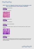 BUNDLE FOR APHY 102 EXAMS with  UPDATED Questions and 100&percnt; Correct Answers