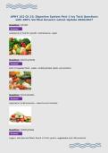 APHY 102 Ch 23&colon; Digestive System Part 1 Ivy Tech Questions with 100&percnt; Verified Answers Latest Update 2026&sol;2027