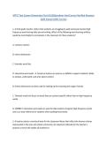 MTTC Test &lpar;Lower Elementary Test &num;118&rpar; Solved 100&percnt; Correct&NewLine;