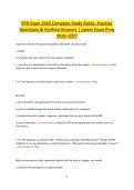 EPD Exam 2026 Complete Study Guide&comma; Practice Questions & Verified Answers &vert; IAED Emergency Police Dispatch Certification Exam Prep