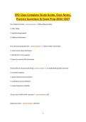 EPD Class Complete Study Guide&comma; Class Notes&comma; Practice Questions & Exam Prep 2026&ndash;2027&NewLine;