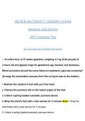 OB&lowbar;HESI&lowbar;Maternity&lowbar;Version&lowbar;4&lowbar;Exam&lowbar;Questions&lowbar;and&lowbar;Verified&lowbar;Answers&NewLine;&NewLine;