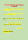 SPMT 270 EXAM 4 &lpar;WALTEMYER&rpar; LATEST 2026 UPDATED QUESTIONS &NewLine;AND VERIFIED 100&percnt; SOLUTIONS &lpar;2026&sol;2027&rpar; &vert;A&plus; GRADED &NewLine;&vert;GUARANTEED PASS