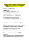 HONDROS NUR 205 Final Exam Actual 2026&sol;2027 with Detailed Rationales &vert; Complete Exam-Style Questions &vert; 100&percnt; Verified &vert; Pass Guaranteed - A&plus; Graded